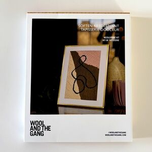 Wool and the Gang Abstract Mid-Century Modern Needlepoint Kit